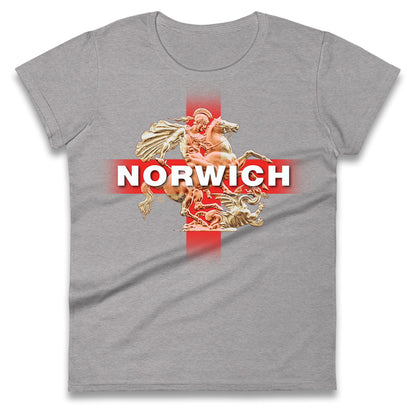Norwich St George & The Dragon Womens Tee Top