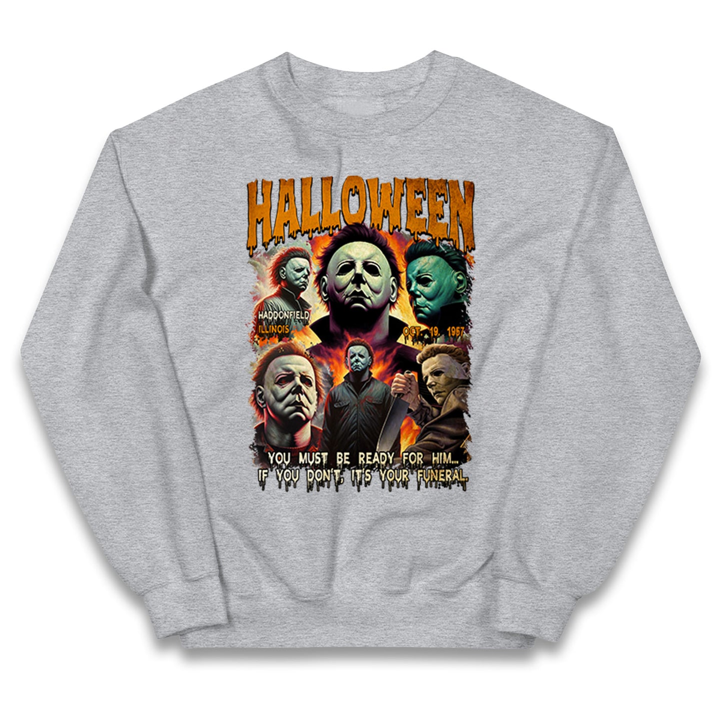 Michael Myers Horror Halloween Bootleg Kids Jumper