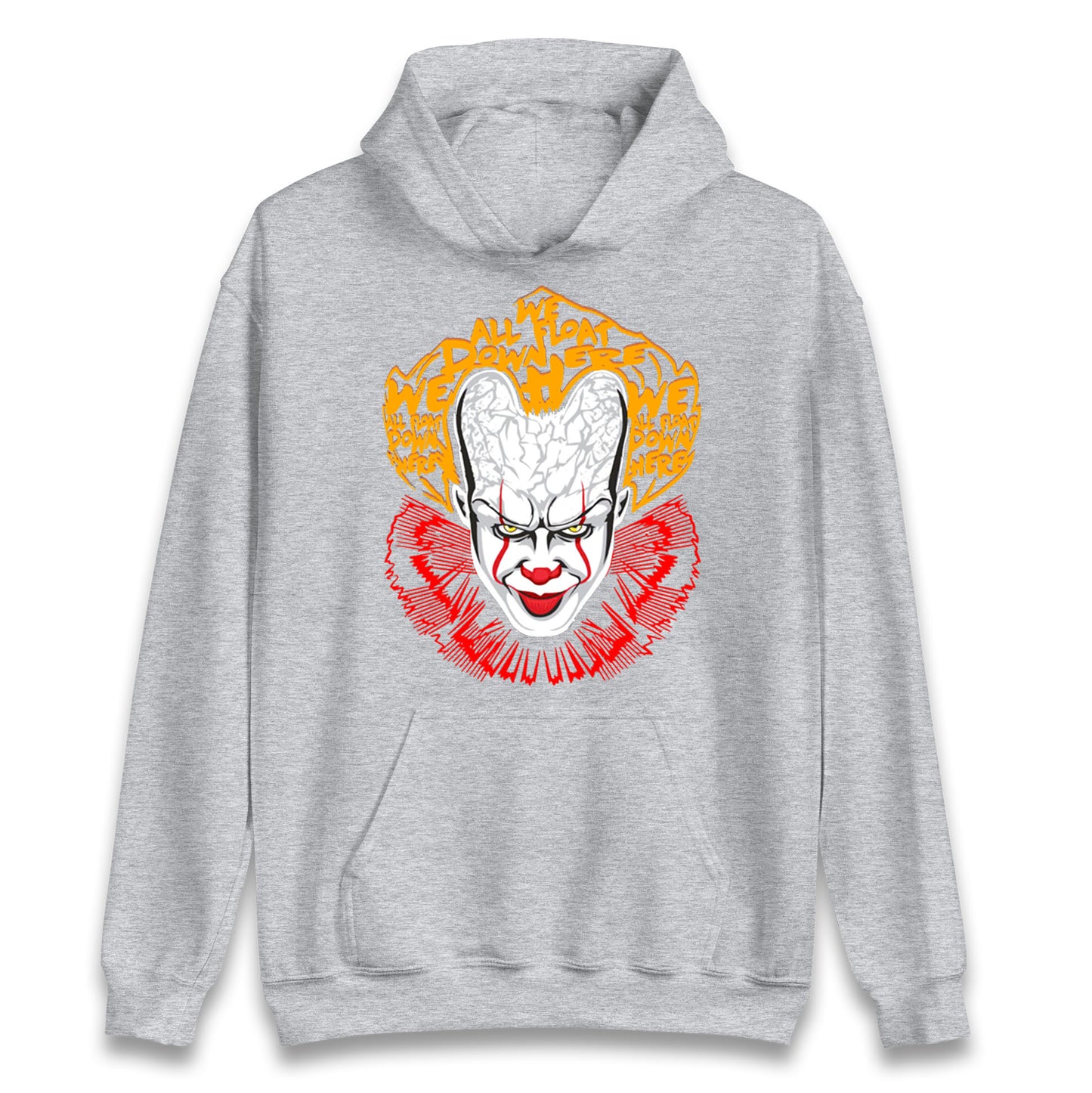Pennywise Scary Clown Halloween Hoodie
