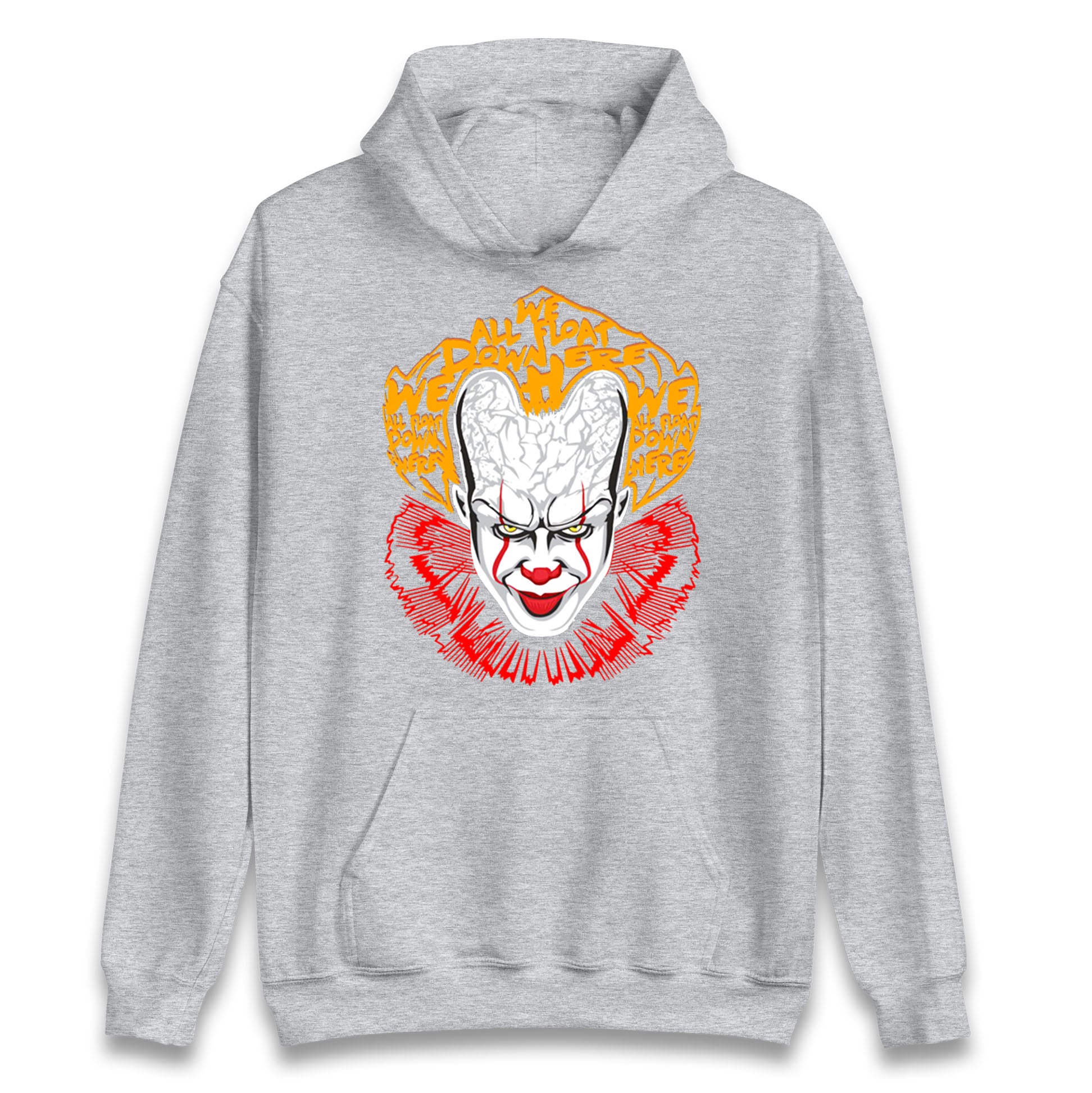 Pennywise Scary Clown Halloween Hoodie
