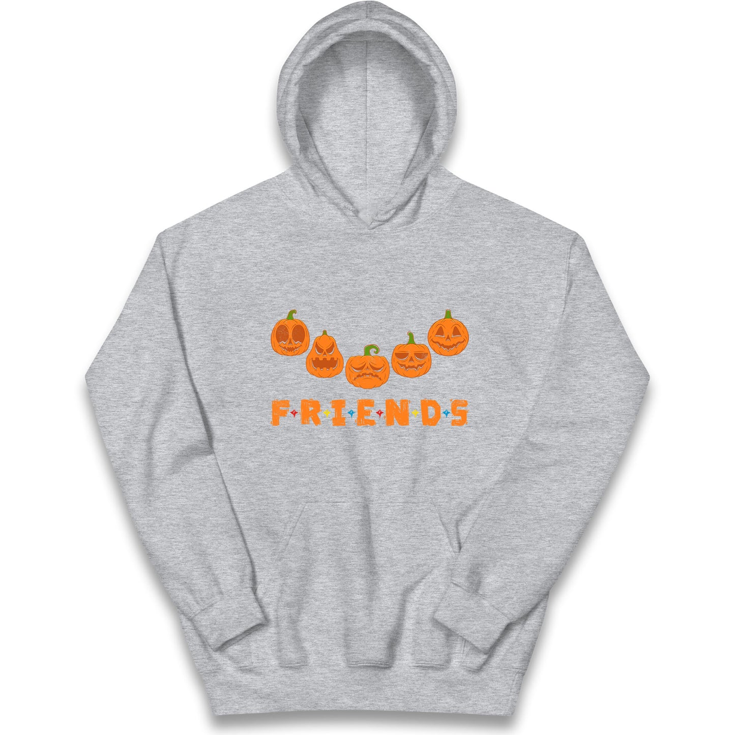 Scary Pumpkins Friends Halloween Hoodie
