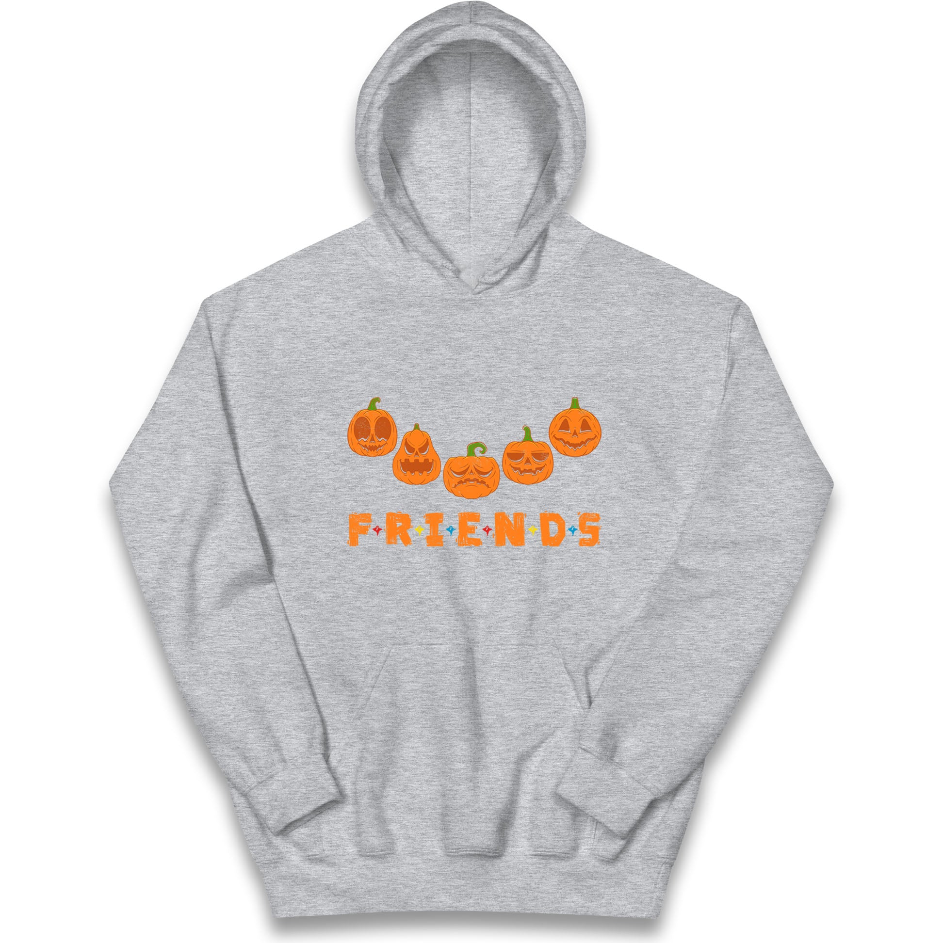 Scary Pumpkins Friends Halloween Hoodie
