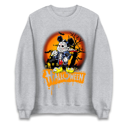 Mickey Mouse Haunted Halloween Sweatshirt
