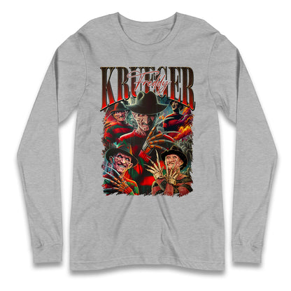 Freddy Krueger Halloween Bootleg Long Sleeve T Shirt