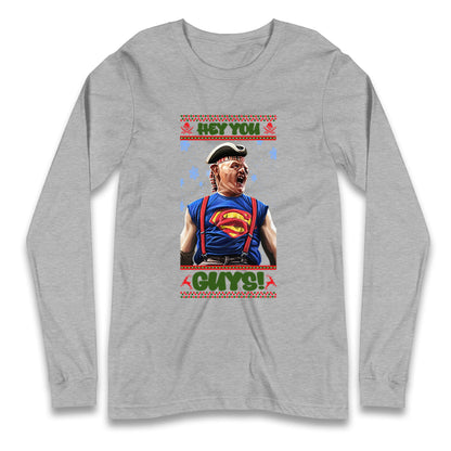 sloth christmas long sleeve t shirt