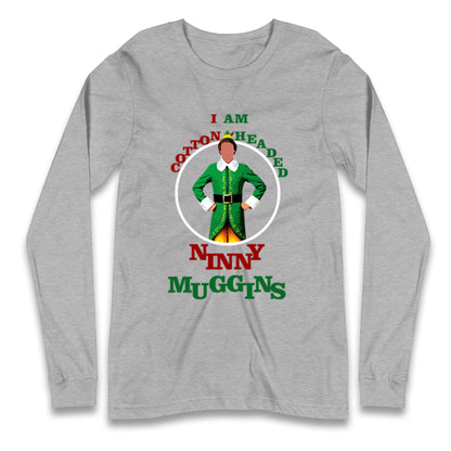 Christmas Patrick Baynham Elf Long Sleeve T Shirt