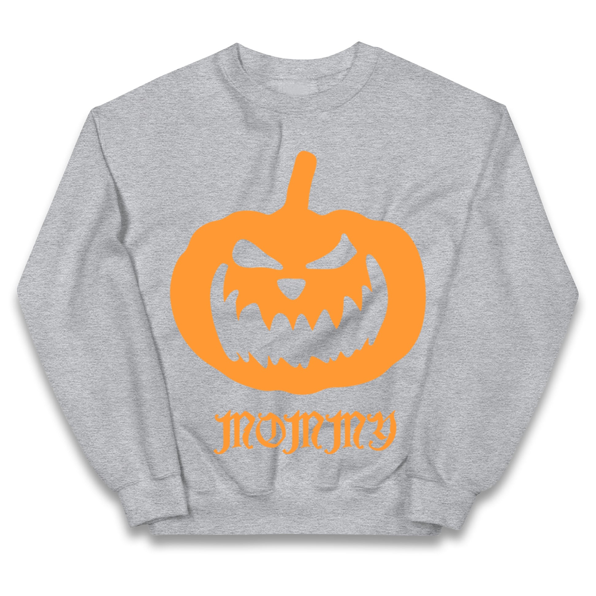 Scary Pumpkin Mommy Halloween Jumper
