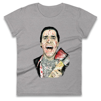 American Psycho Halloween Womens t shirt