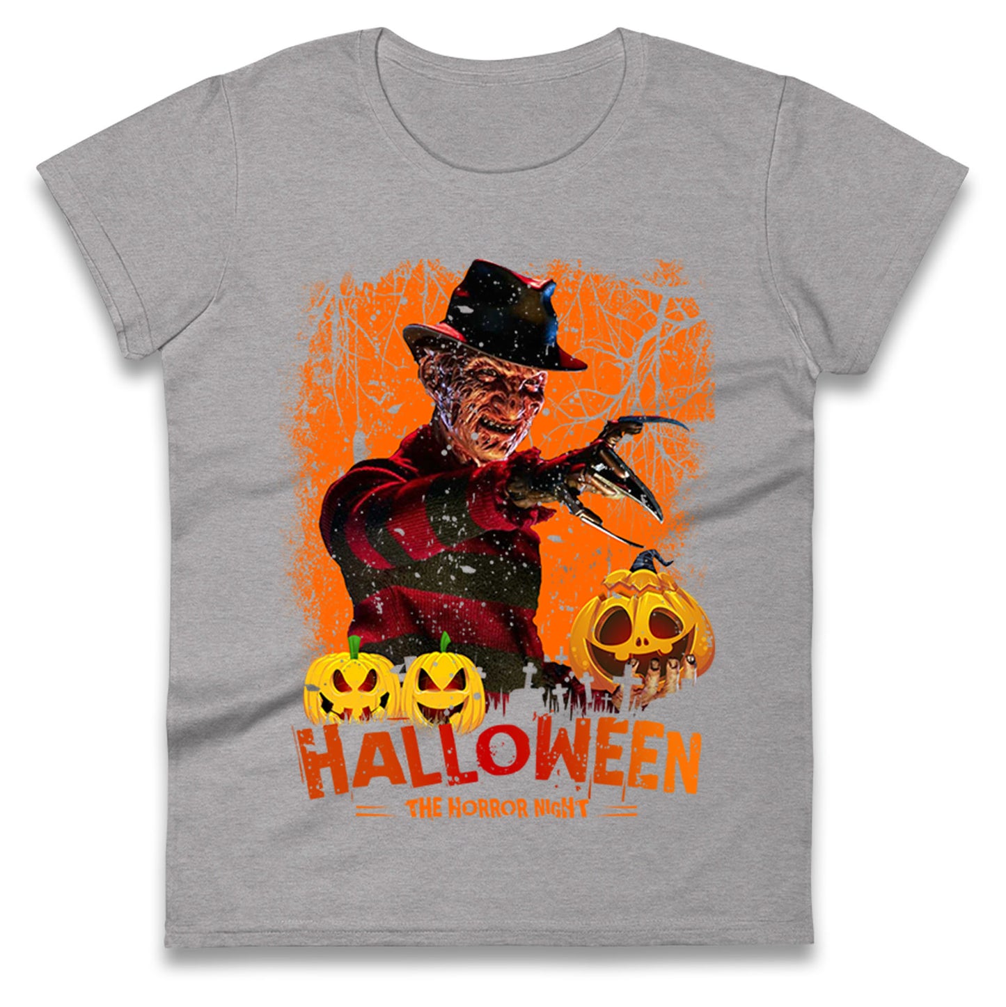 Freddy Krueger Halloween Horror Night Womens t shirts