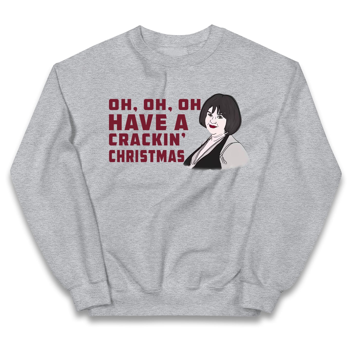 Oh My Crackin Christmas Nessa Gavin And Stacey Kids Jumper
