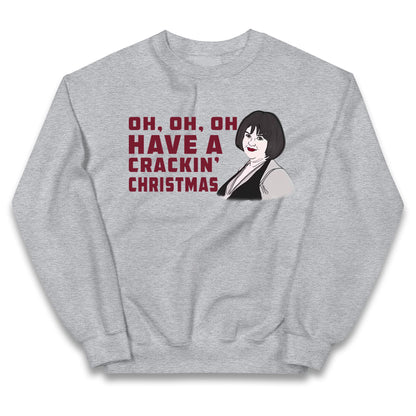 Oh My Crackin Christmas Nessa Gavin And Stacey Kids Jumper