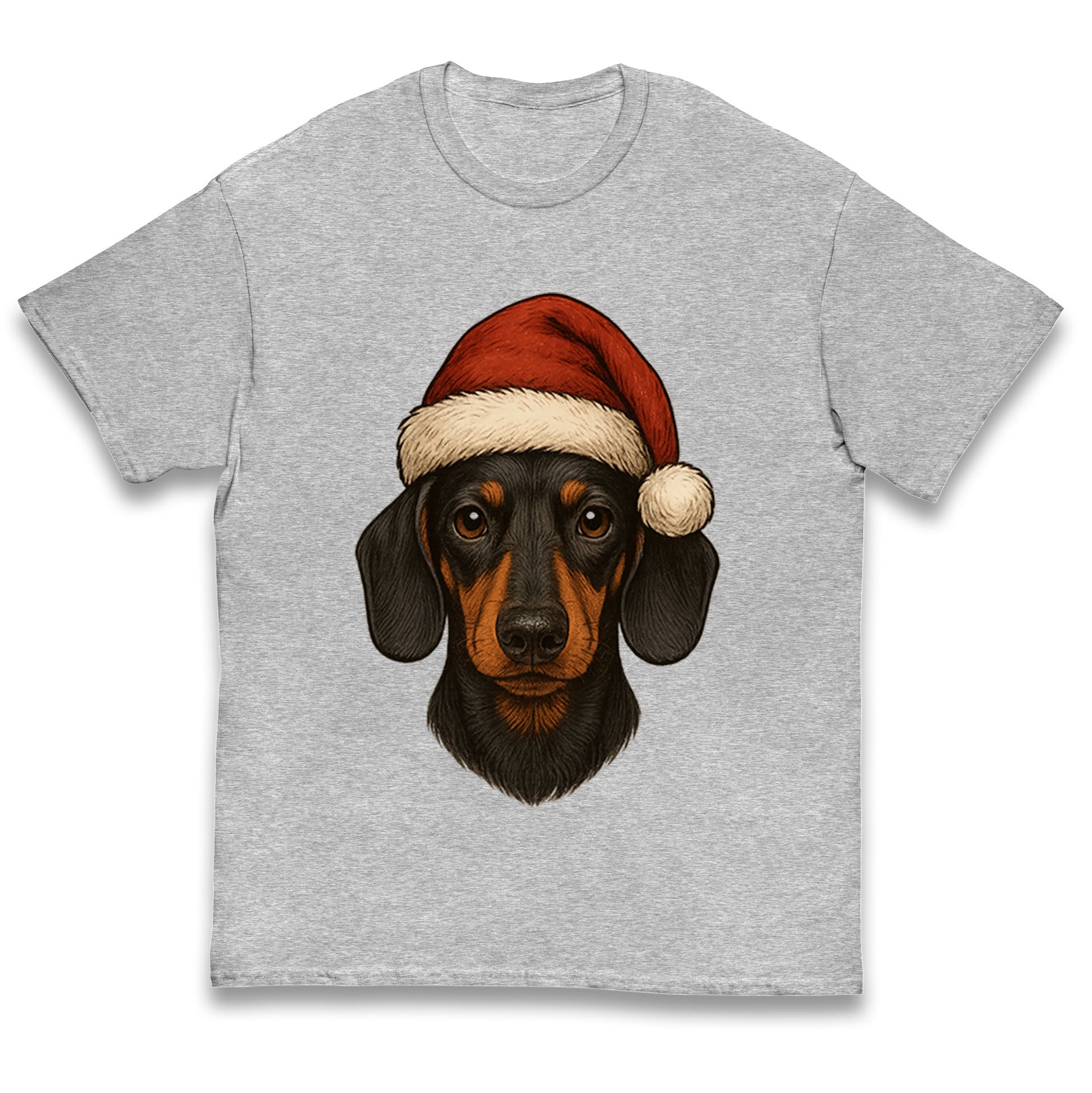 Dachshund Christmas Kids T Shirt