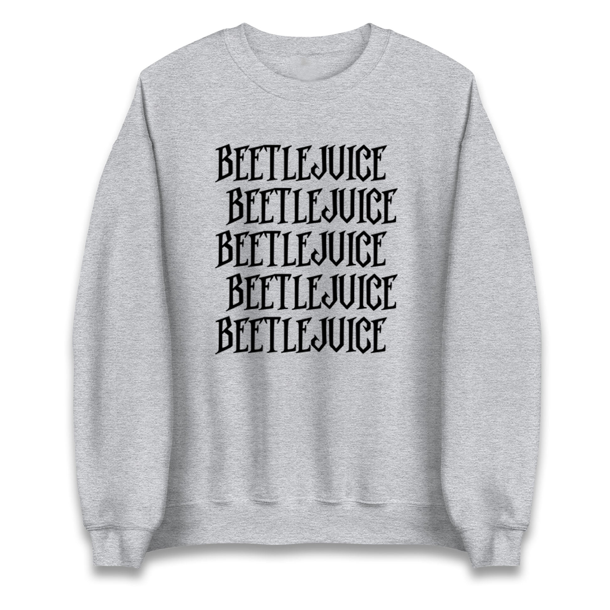 Beetle Juice Michael Keaton Halloween Sweatshirt
