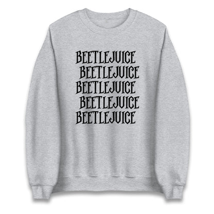 Beetle Juice Michael Keaton Halloween Sweatshirt

