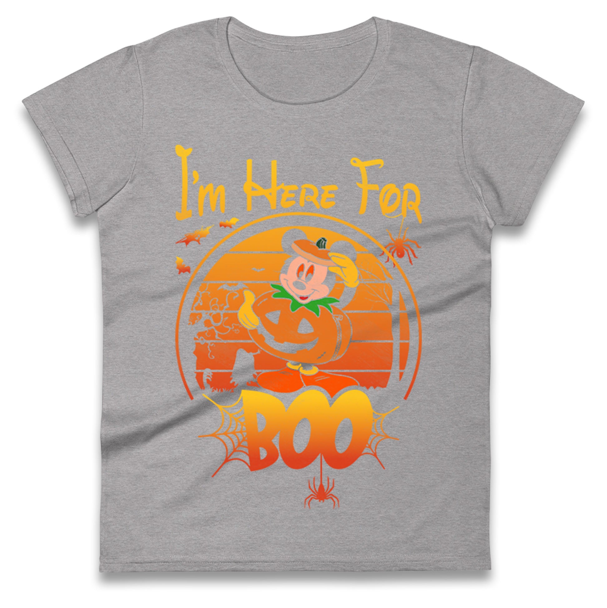 Mickey Mouse Im Here For Boo Halloween t shirt
