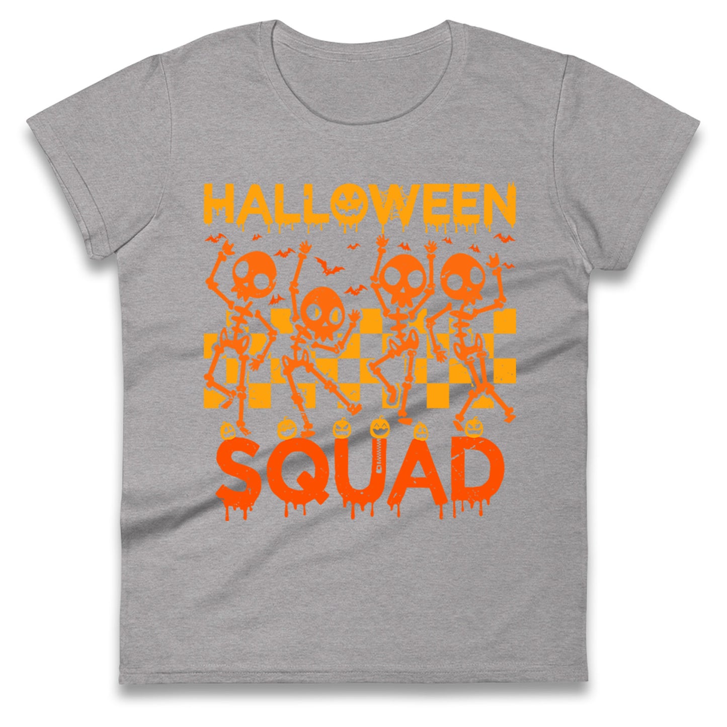 Halloween Squad Womens t shirt