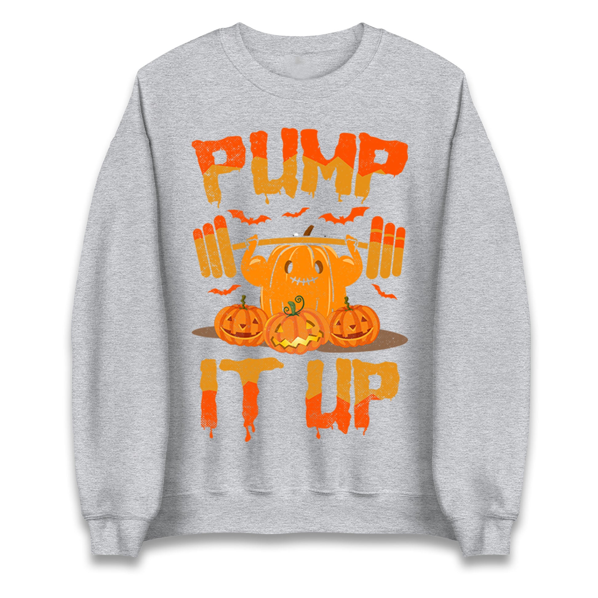 Halloween Fitness Pumpkin Sweatshirt
