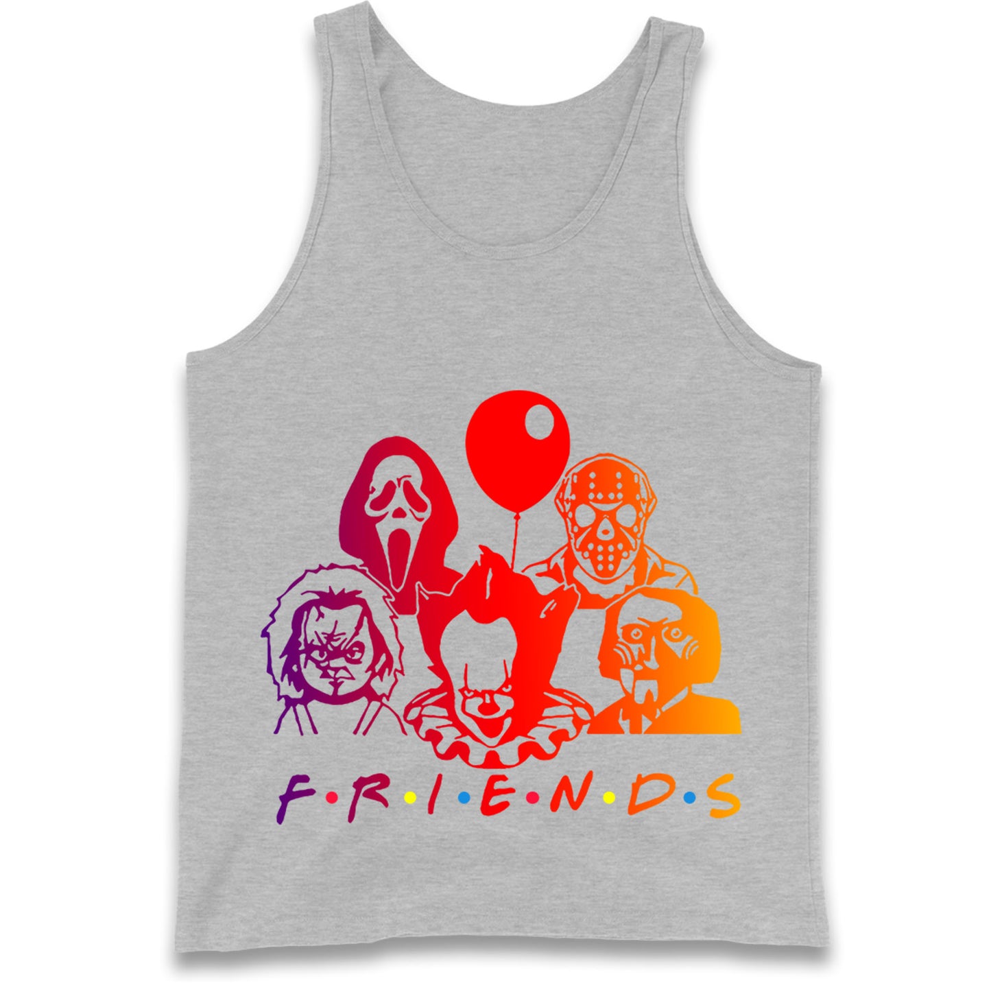 Super Villains Friends Halloween Tank Top