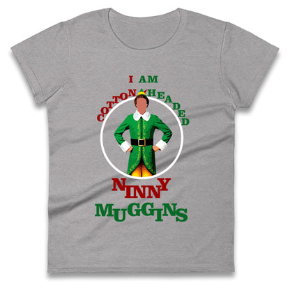 Christmas Patrick Baynham Elf Womens t shirt