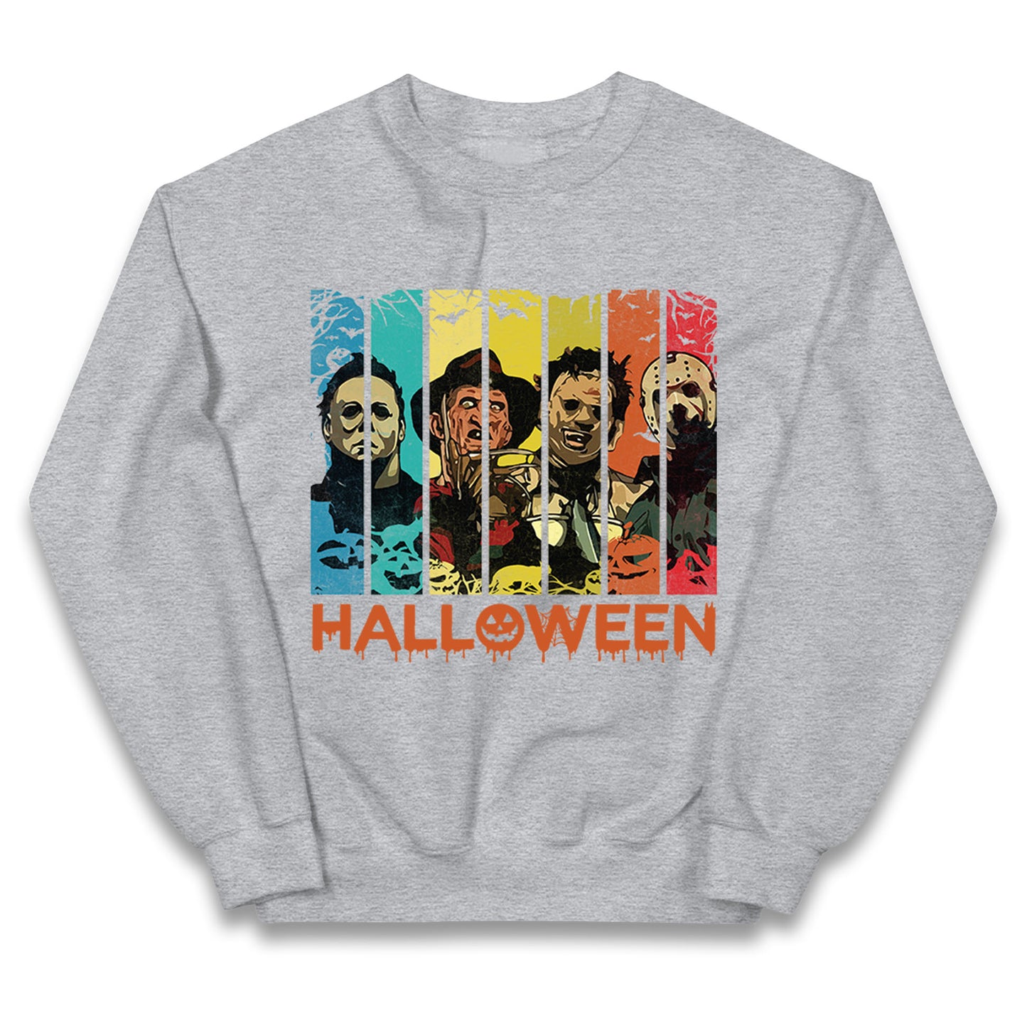 Vintage Villains Halloween Kids Jumper