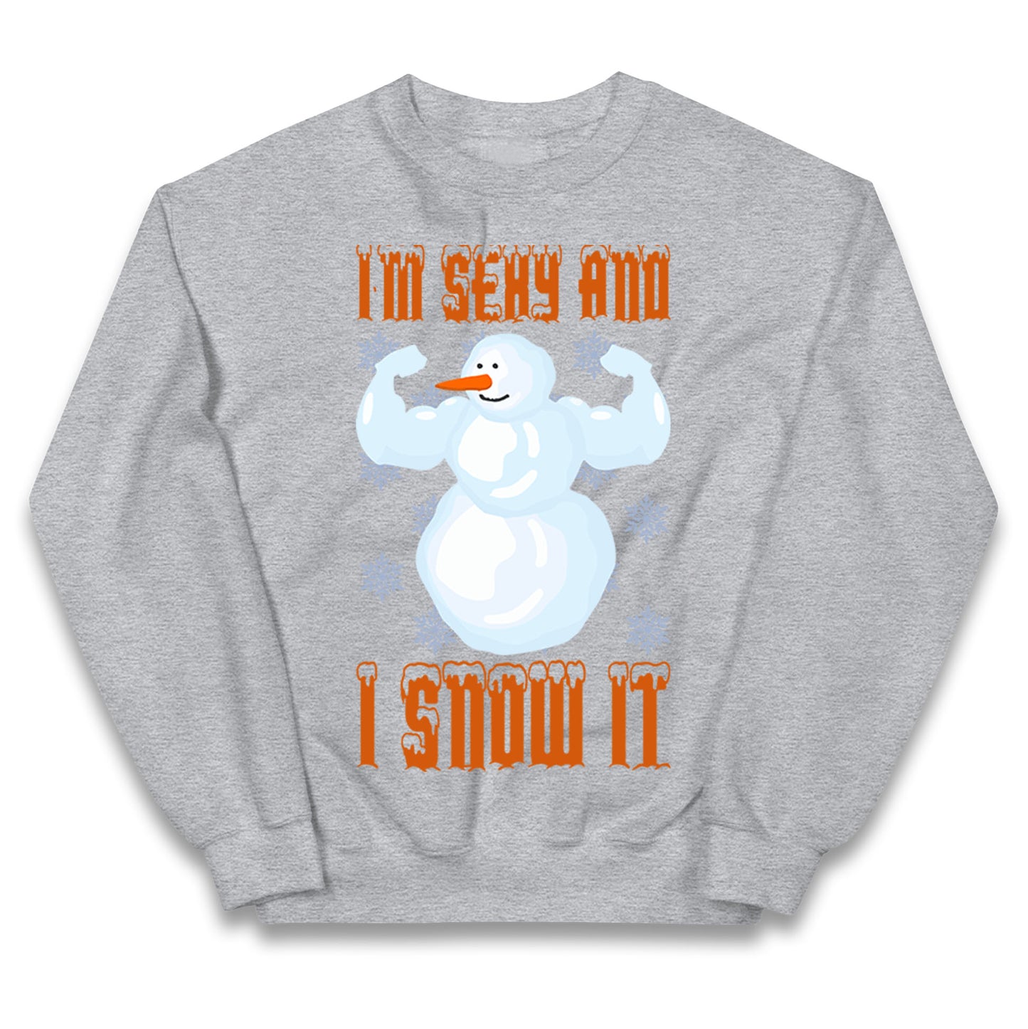 Im Sexy And I Snow It Christmas Kids Jumper