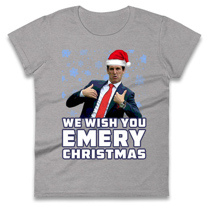 We Wish You Emery Christmas Womens T Shirt