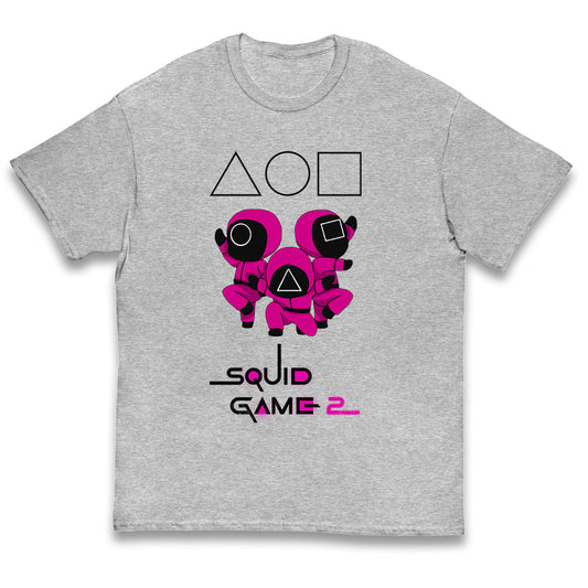 Squid Game Three Mini Guards T Shirt
