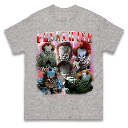 The Clown Pennywise Scary Halloween Bootleg T Shirt