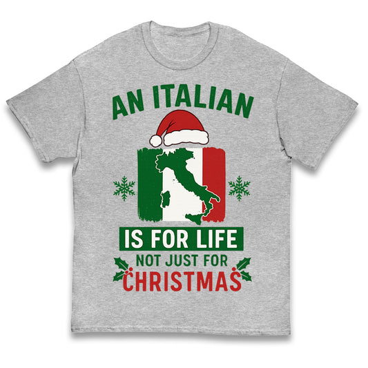 Italian Christmas Kids T Shirt