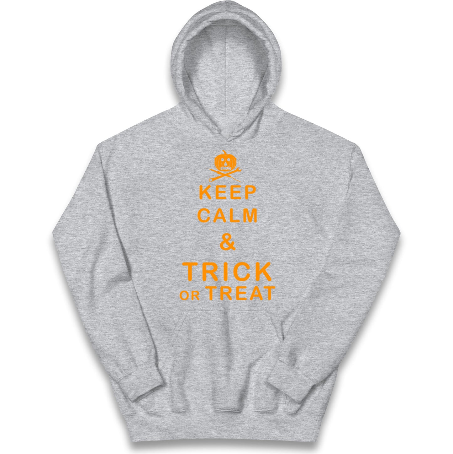 Keep Calm And Trick Or Treat Halloween Hoodie
