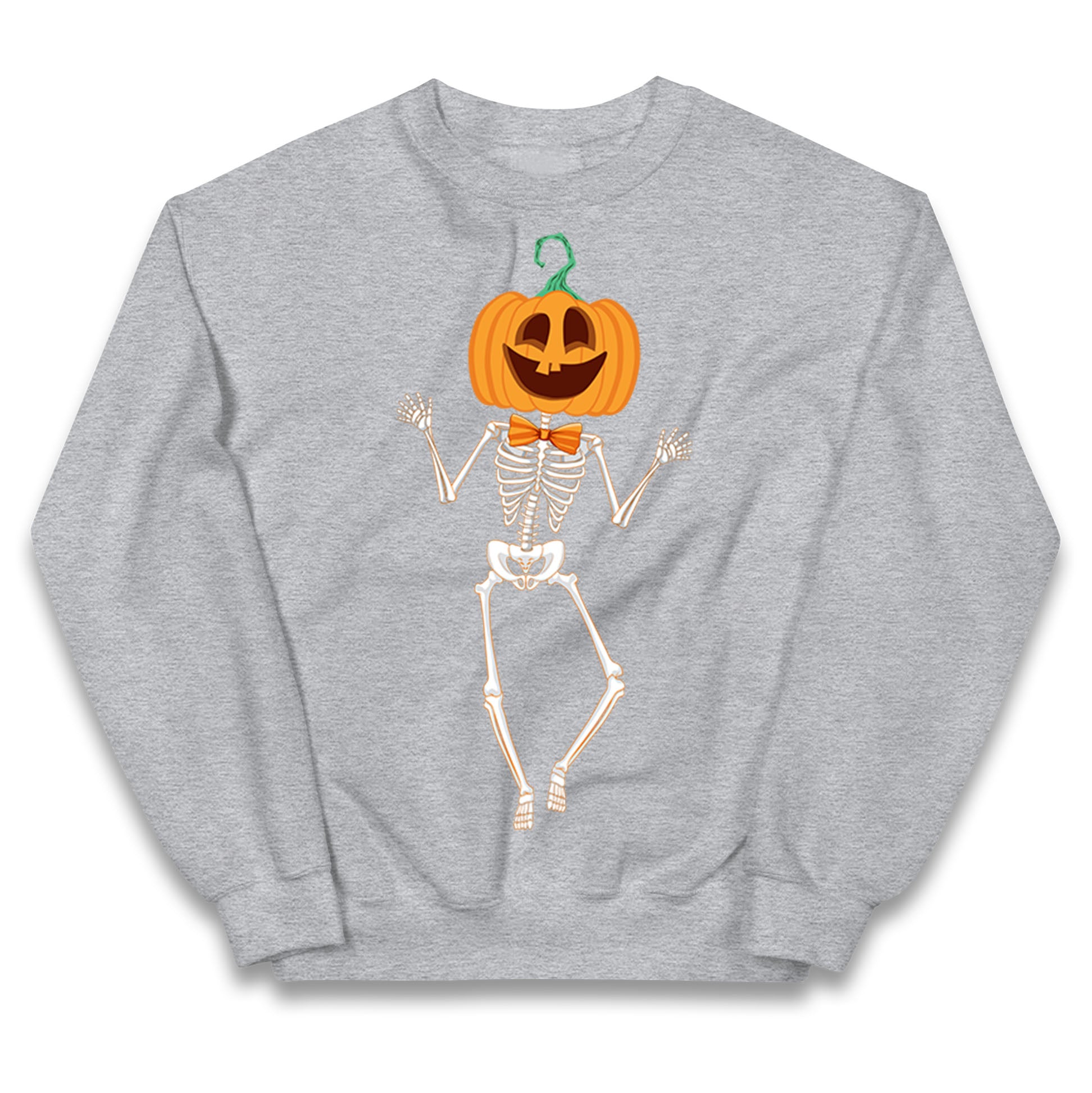 Pumpkin Skeleton Halloween Jumper
