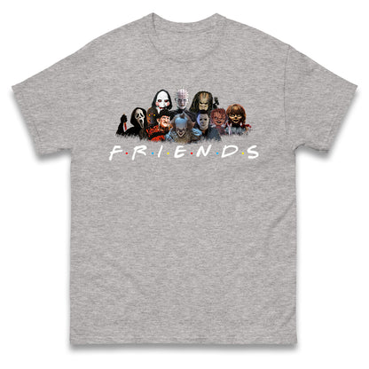 Horror Characters Friends Halloween t shirts