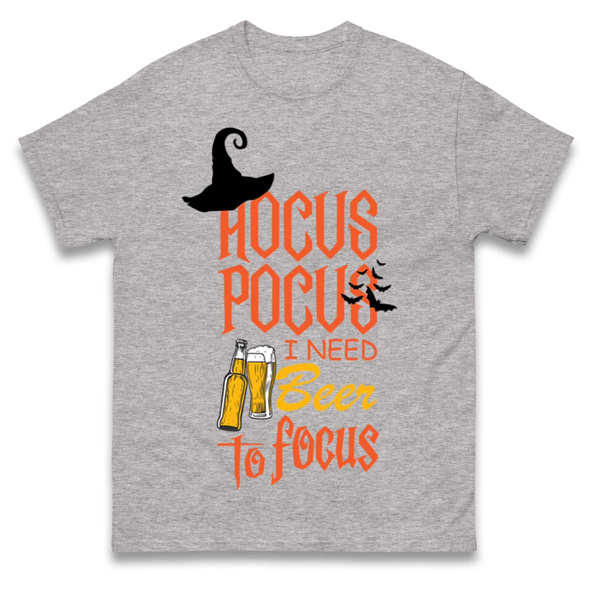 Hocus Pocus I Need Beer To Focus T Shirts
