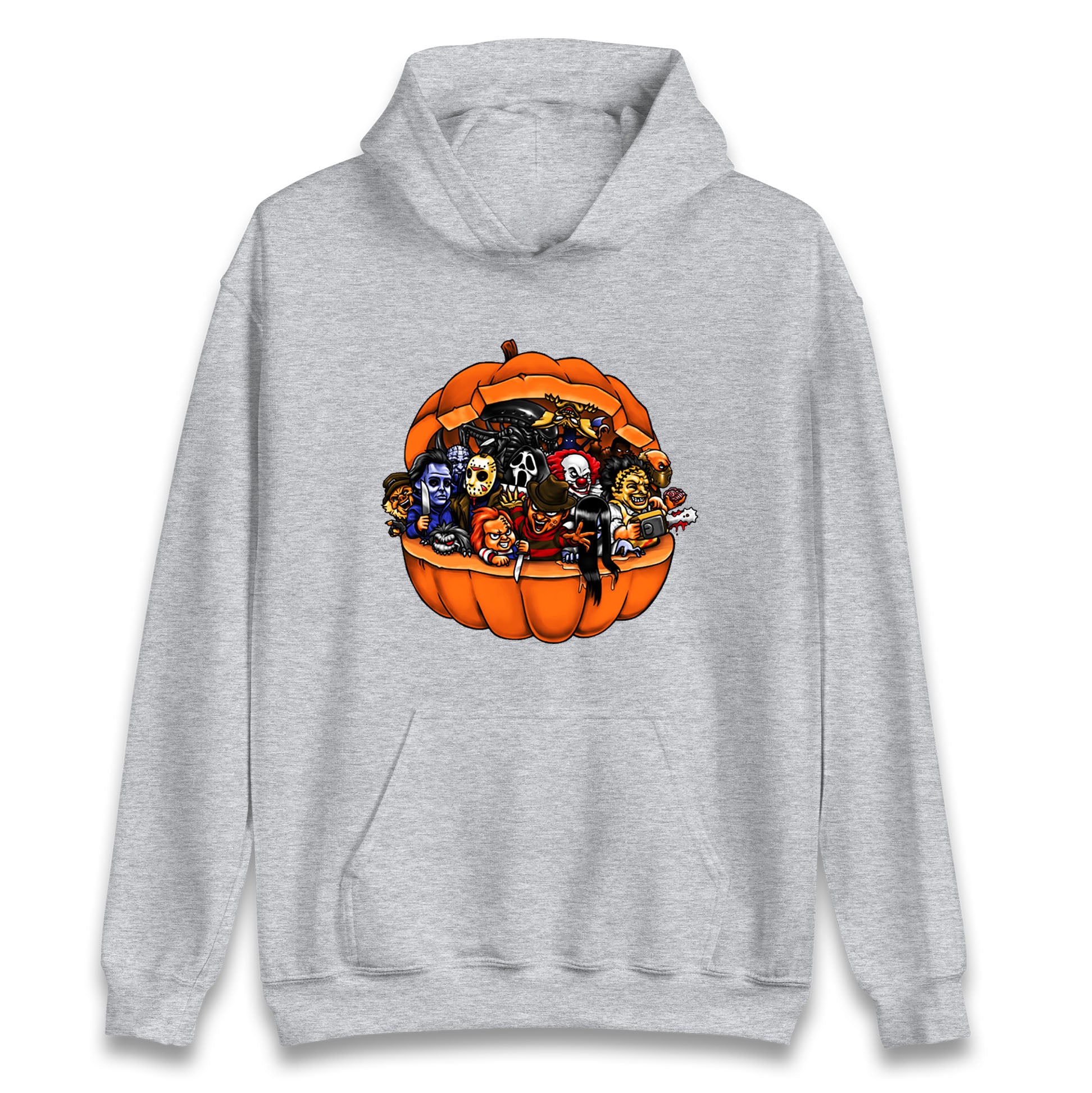 Super Villains Horror Friends Halloween Hoodie
