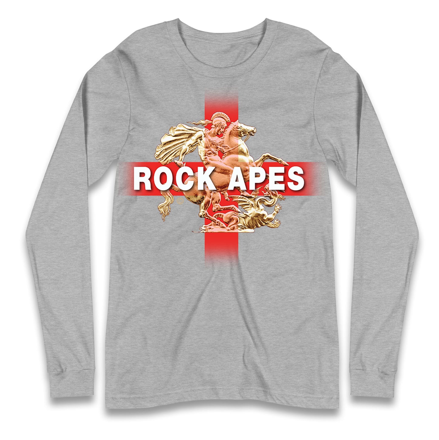 Rock Apes St George & The Dragon Long Sleeve T Shirt