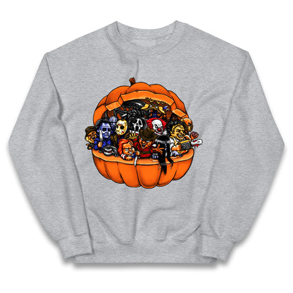 Super Villains Horror Friends Halloween Jumper