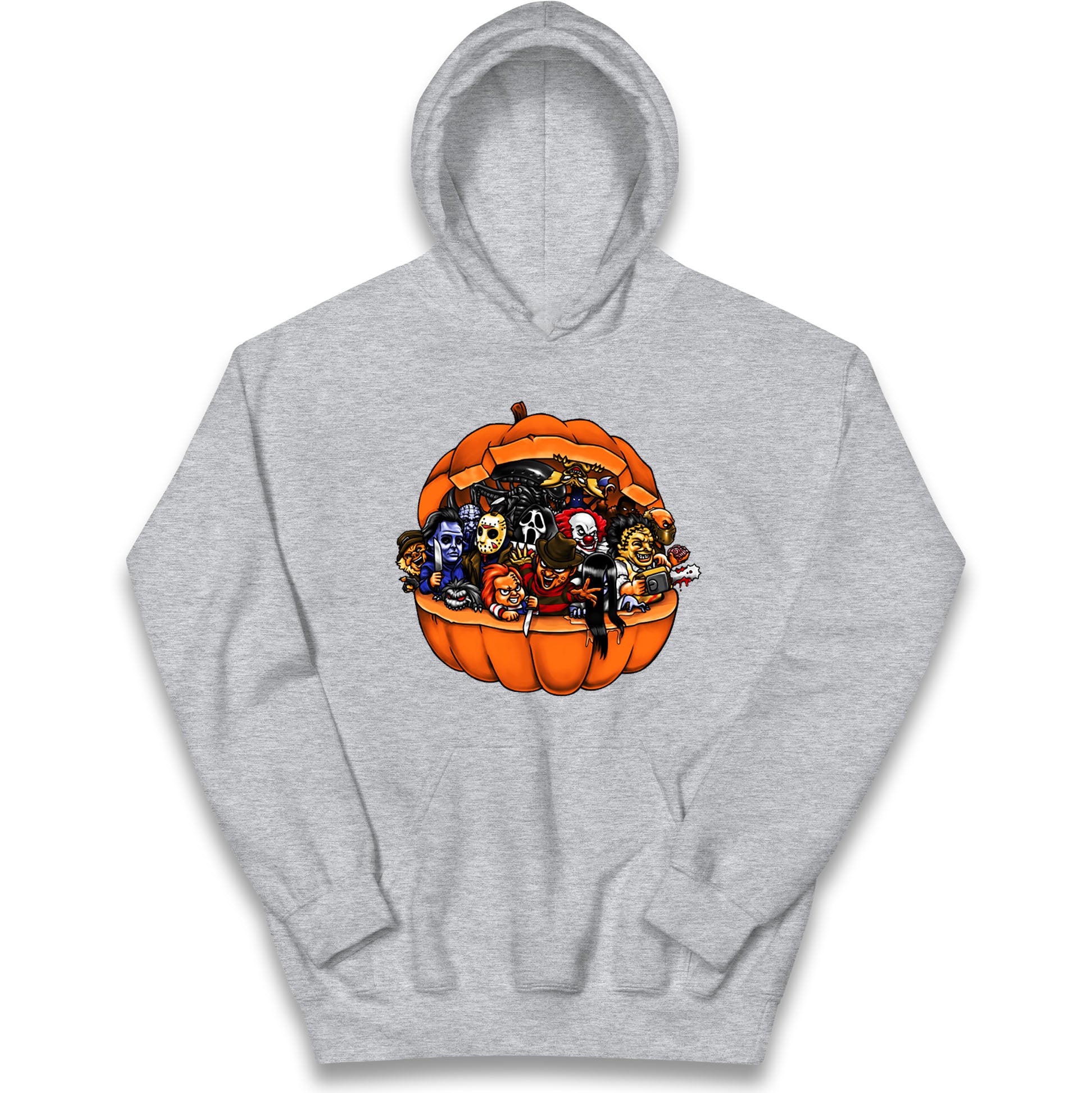 Super Villains Horror Friends Halloween Hoodie