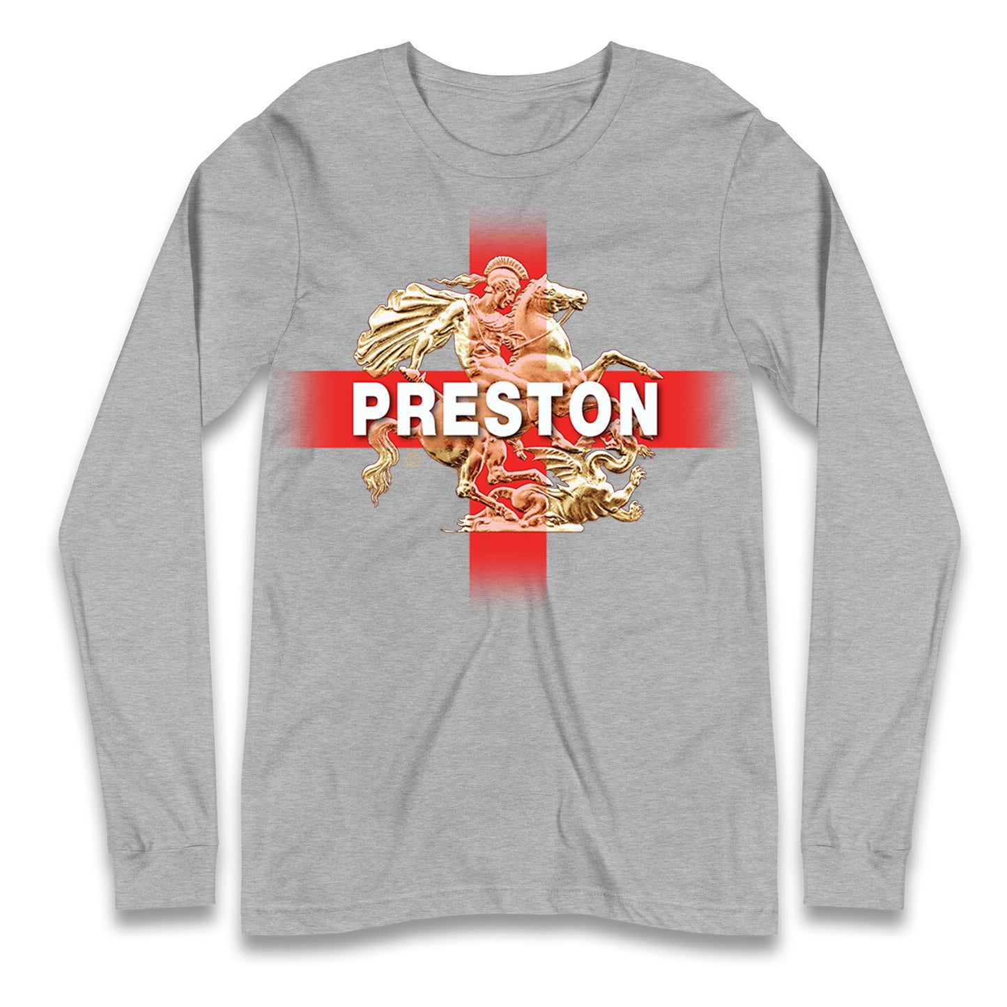 Preston St George & The Dragon Long Sleeve T Shirt