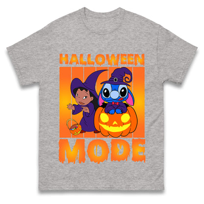 Lilo And Stitch Halloween Mode t shirts