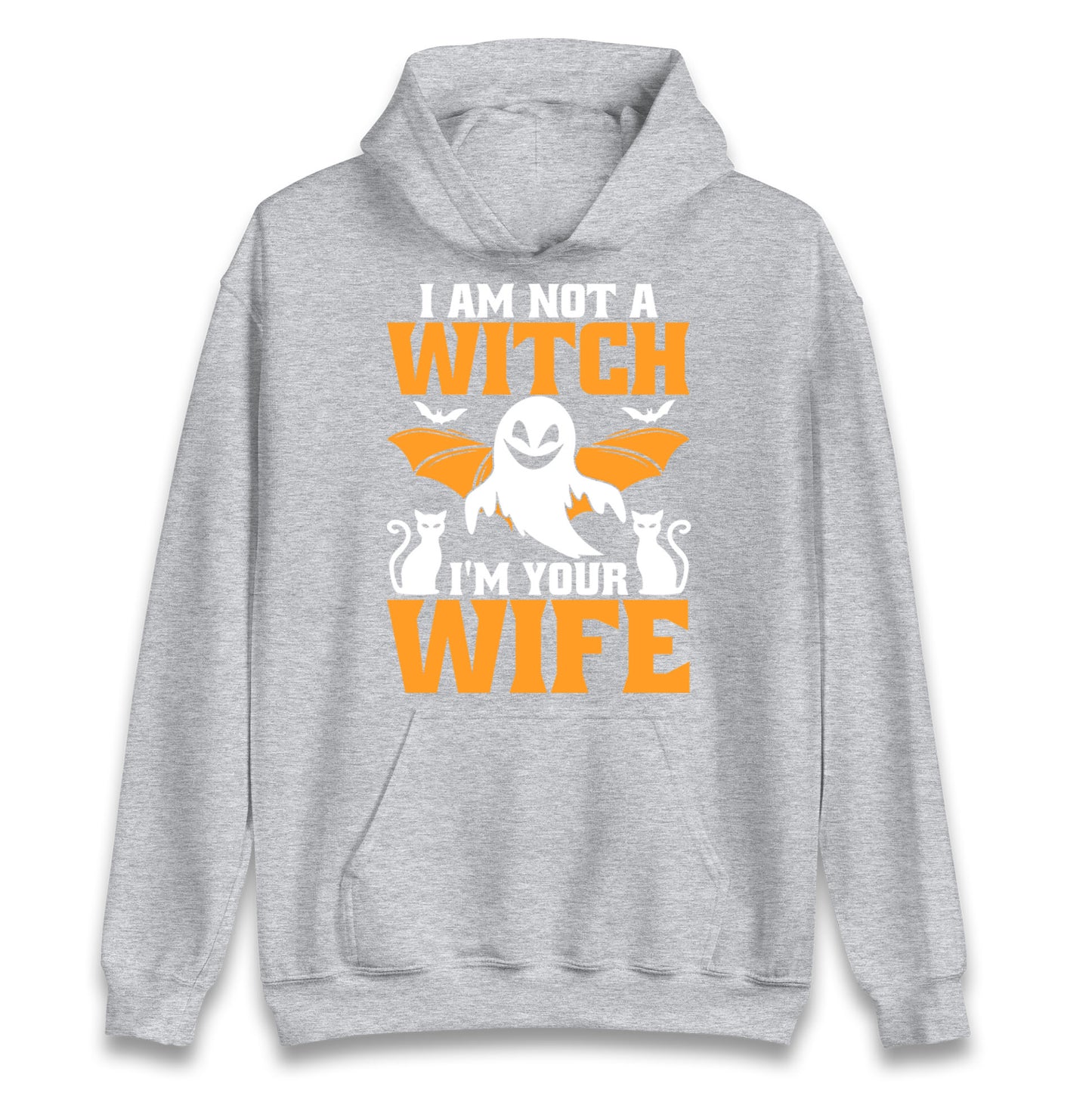 Im Not A Witch Im Your Wife Halloween Hoodie
