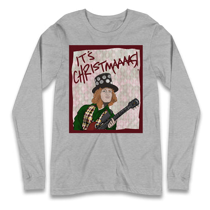 Noddy Holder Christmas Longsleeve T Shirt