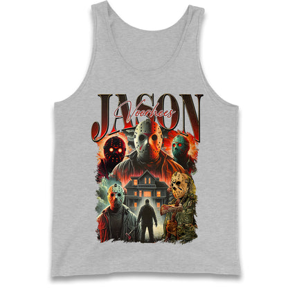 Jason voorhees scary Halloween Bootleg Tank Top
