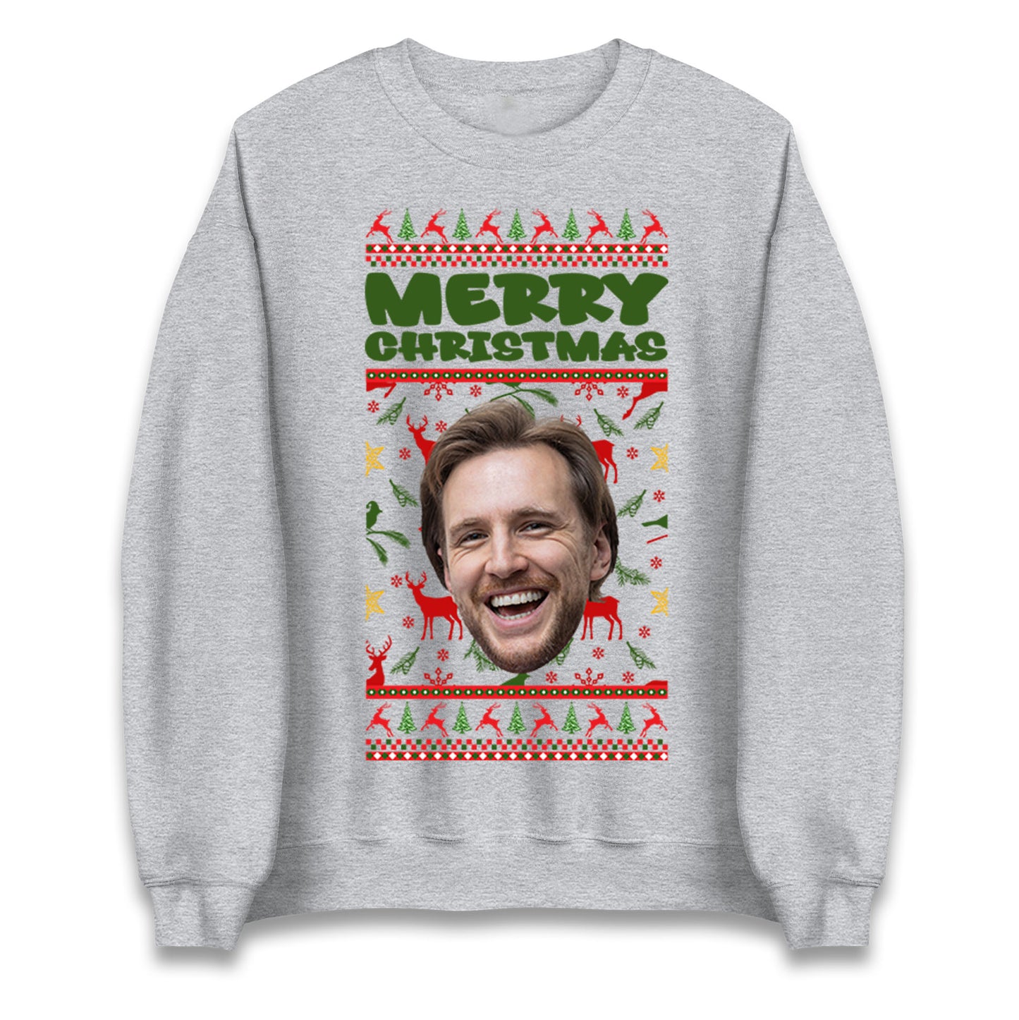 Personalise Merry Christmas Sweatshirt
