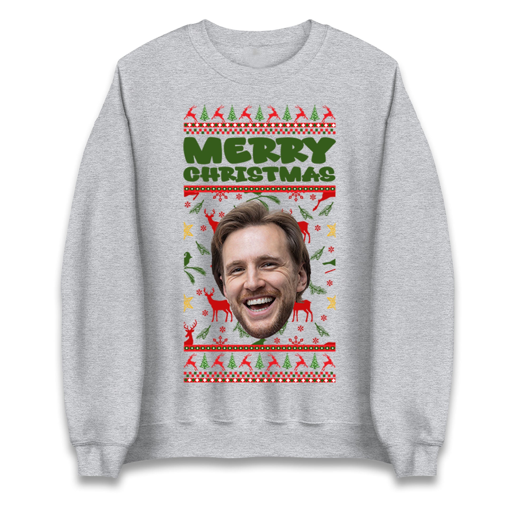Personalise Merry Christmas Sweatshirt
