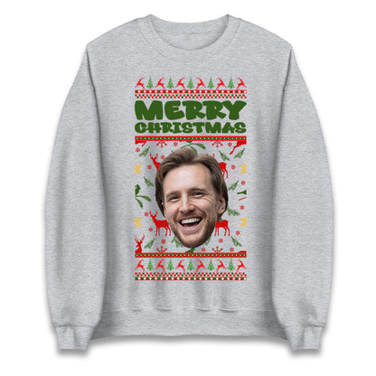 Personalise Merry Christmas Sweatshirt
