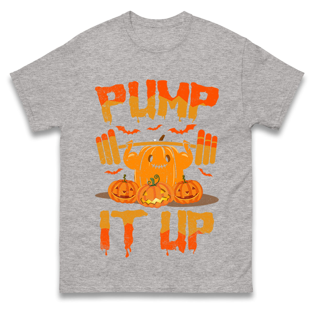 Halloween Fitness Pumpkin T Shirts