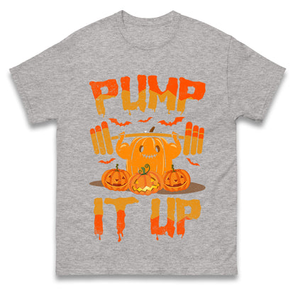 Halloween Fitness Pumpkin T Shirts