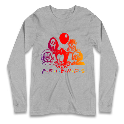 Super Villains Friends Halloween Long Sleeve T Shirt