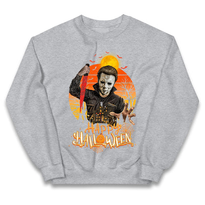 Michael Myers Happy Halloween Kids Jumper