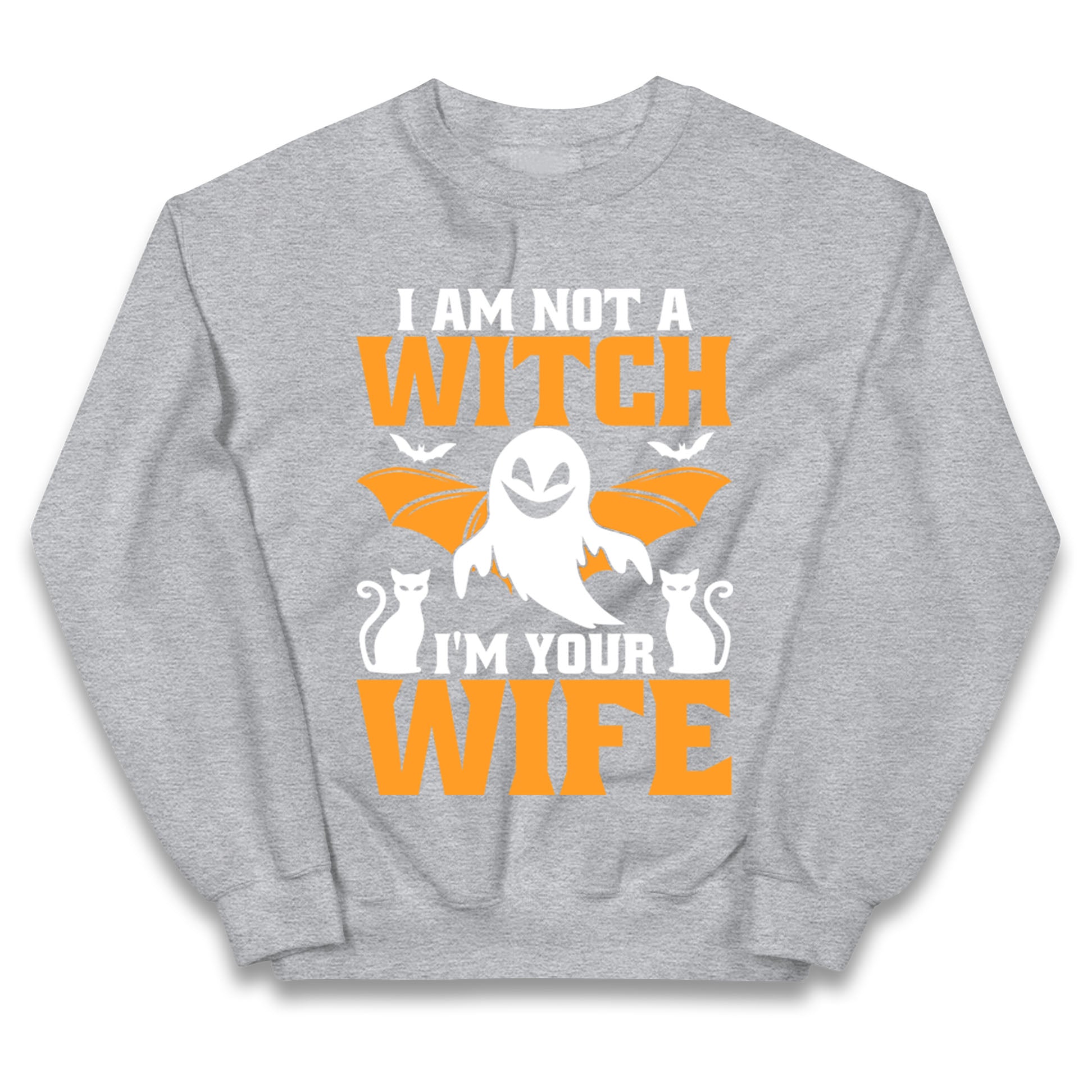 Im Not A Witch Im Your Wife Halloween Jumper
